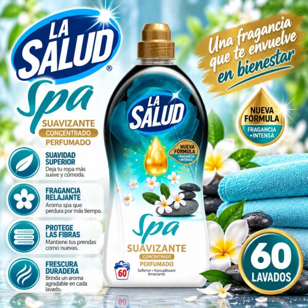 Suavizante Ropa La Salud Spa 1,35 litros