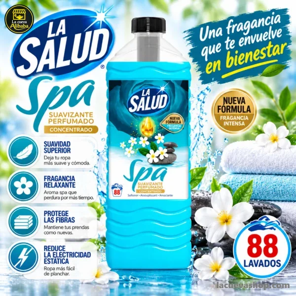 Suavizante de ropa La Salud Spa 2 litros