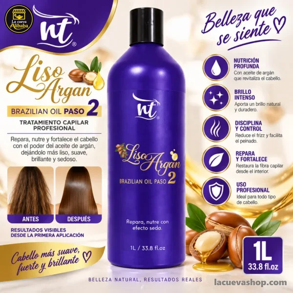 liso_argan_brazilian_oil_paso2_1L_1x1_12MP_menos_2MB Keratina NT Brasilian 1 litro — alisado brasileño