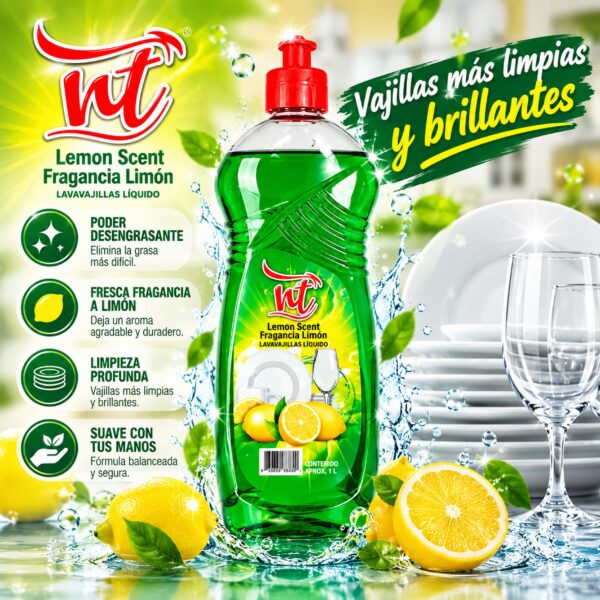Lavavajilla Nt Limón 710 ml