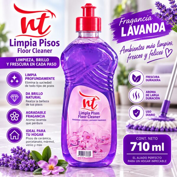 Limpia Pisos N.T Lavanda 710 ml