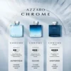 Perfume Azzaro Chrome de hombre 100 ml — original