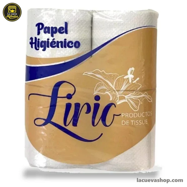 Papel sanitario Lirio — papel higiénico, 4 rollos