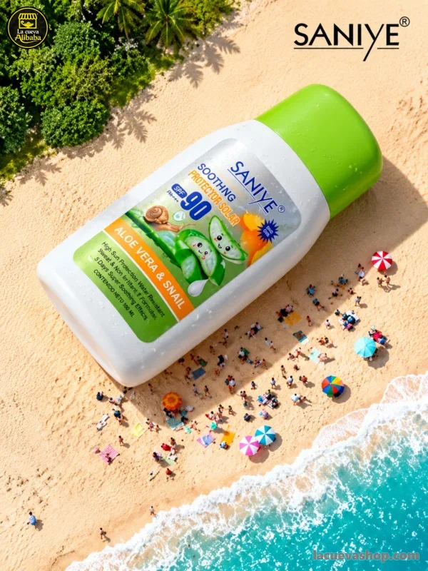 saniye_playa_3x4_12MP_menos_2MB Protector solar con aloe vera 100 ml