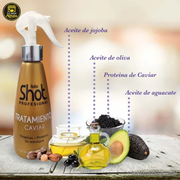 Tratamiento reparador Shot con caviar 300 ml