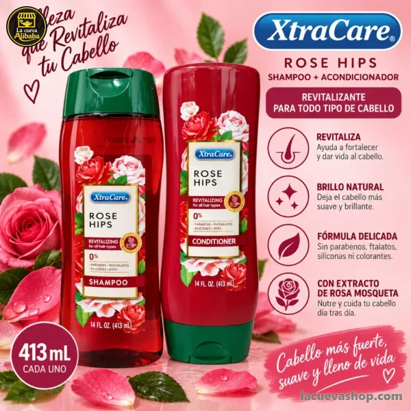 xtracare_rose_hips_413ml_1x1_12MP_MAX_1_1MB Set shampoo y acondicionador XtraCare — argán o rosa