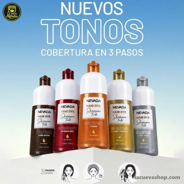 Shampoo Nevada con Tinte 500 ml