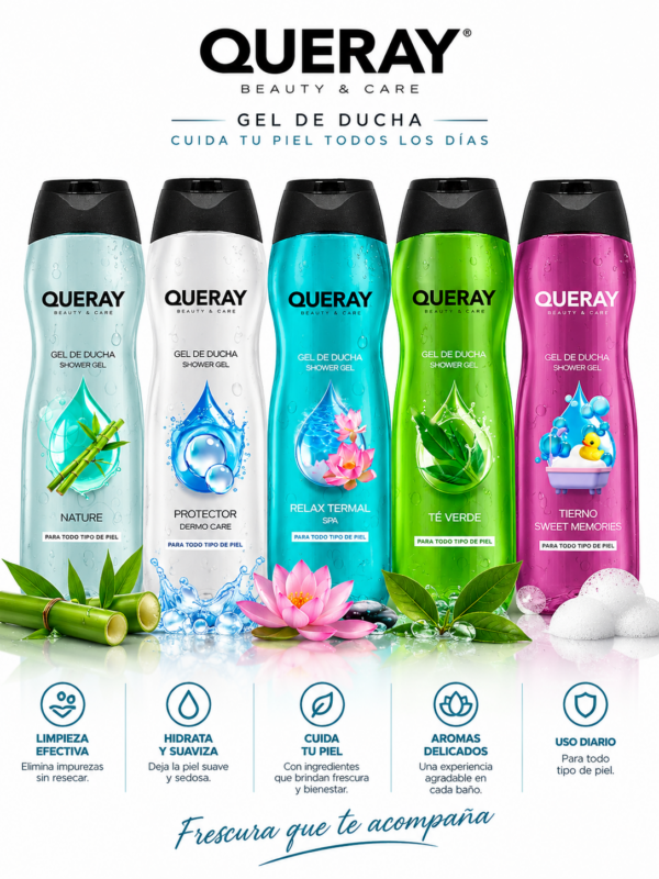 Gel de Baño Queray 750 ml