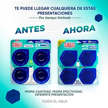 Pastiyas CLORALEX Azul 4unidades