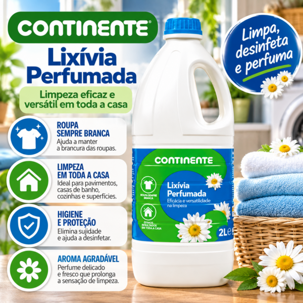 Lejia Perfumada CONTINENTE 2Lt