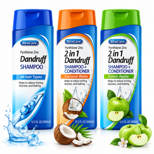 Shampoo Anticaspa 2 en 1 XtraCare 400 ml