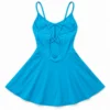 Vestido deportivo azul claro