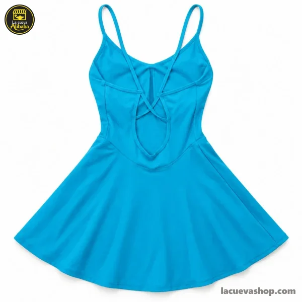 Vestido deportivo azul claro