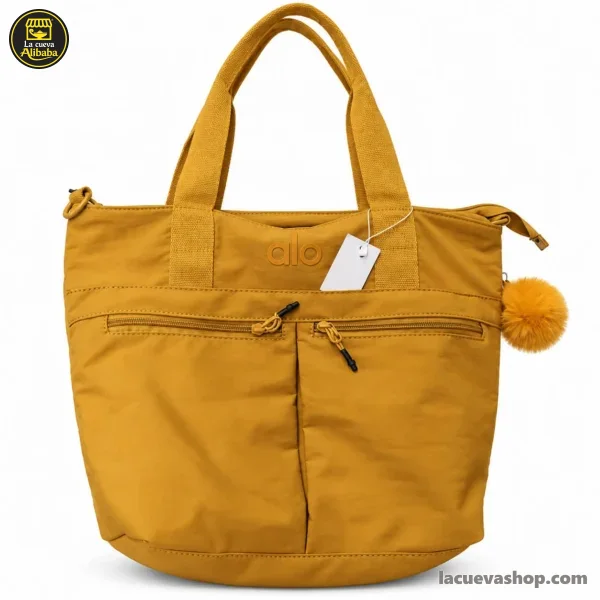 Bolso Alo mostaza — cartera de mujer