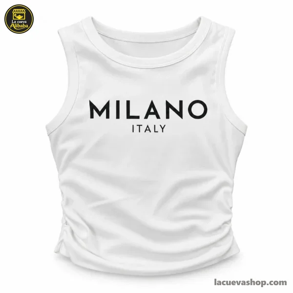 Camisetas de mujer — blanco o carmelita
