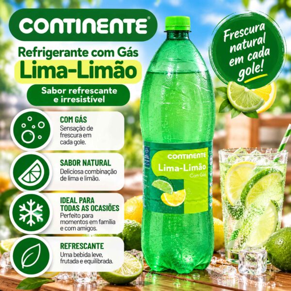 Refresco Pomo Lima Limon CONTINENTE 2Lt