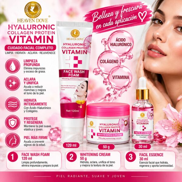 Set Cuidado Facial HEAVEN DOVE 3 piezas