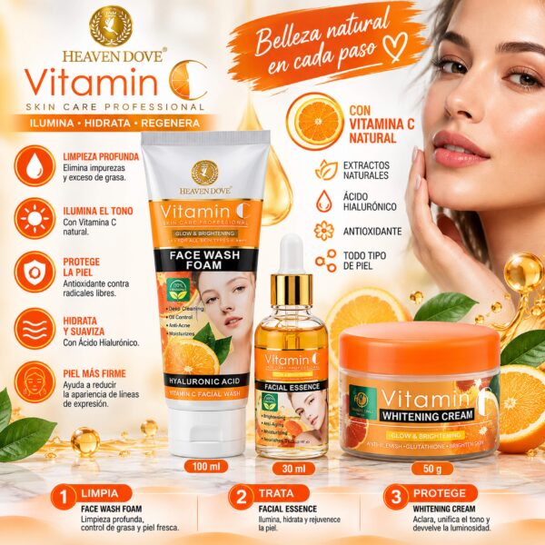 Set Cuidado Facial HEAVEN DOVE 3 piezas