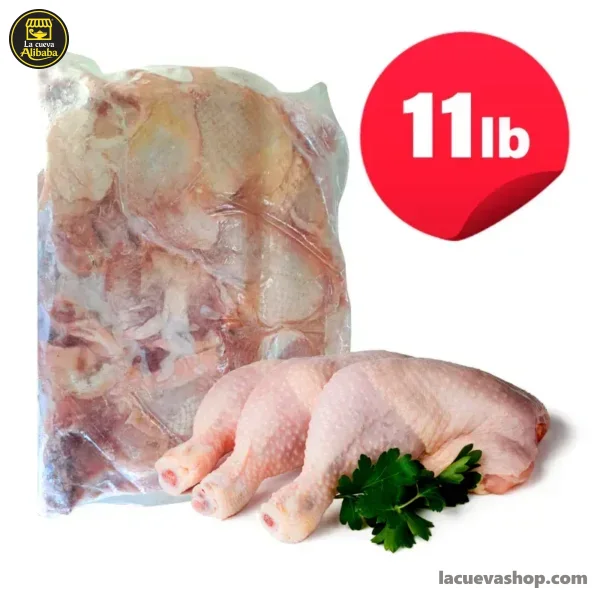 Pollo congelado — paquete de 11 libras