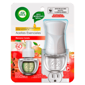 manzana-canela-difusor-20ml Ambientador Electrico Air Wick (Equipo y Respuesto)