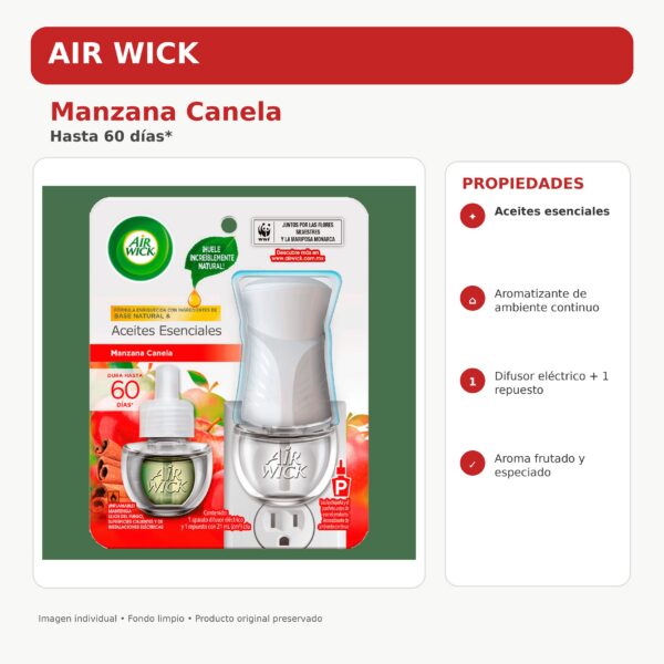 Ambientador Electrico Air Wick (Equipo y Respuesto)
