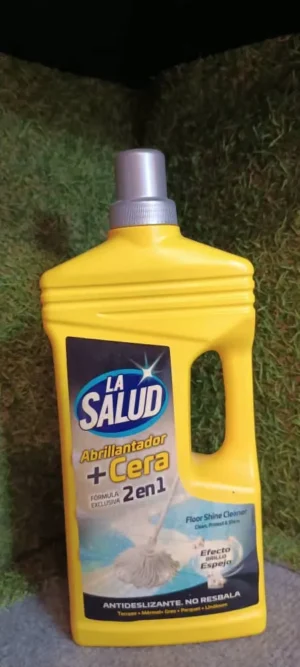 Abrillantador La Salud +Cera 2en1 1.Lt