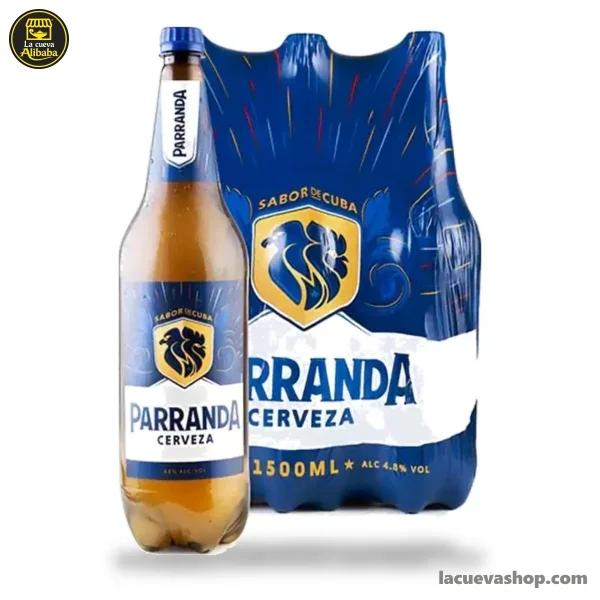 Cerveza Parranda — pomo de 1,5 litros