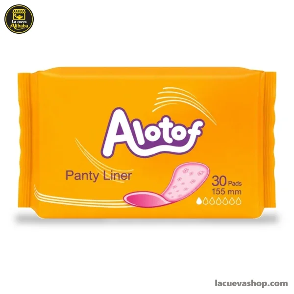 Protectores diarios Alotof — paquete de 30