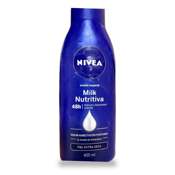 Crema Nivea  Milk 400 Ml