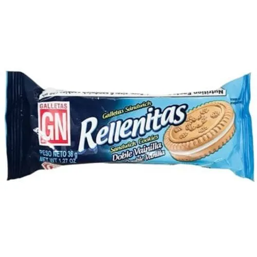 Galletas GN Rellenitas Doble Vainilla 36 g