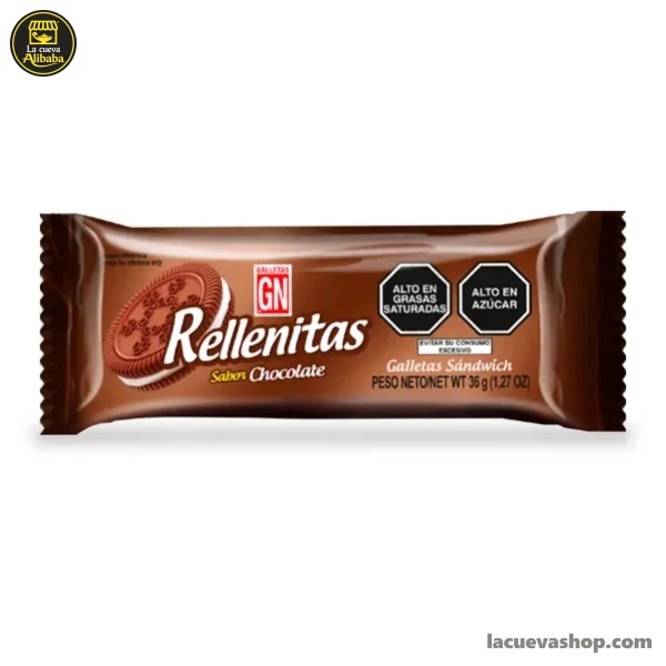 Galletas GN Rellenitas 42 g — chocolate o fresa