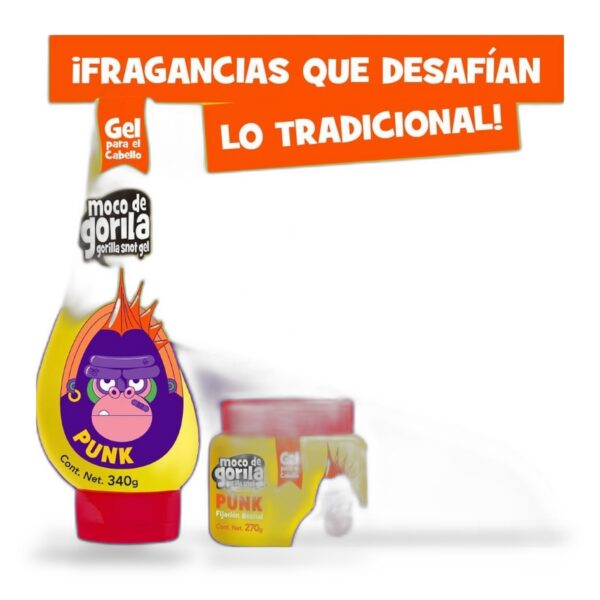 Gel Moco De Gorila Punk 340g