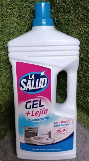 Limpia Hogar La Salud Gel + Lejía Desinfectante 1.5 Ltr