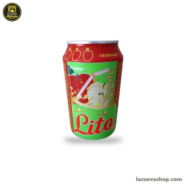 Refresco Lito de manzana — lata de 330 ml