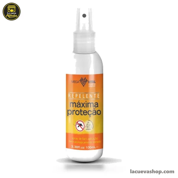 Repelente de mosquitos e insectos en spray Mega Vital 100 ml — máxima protección