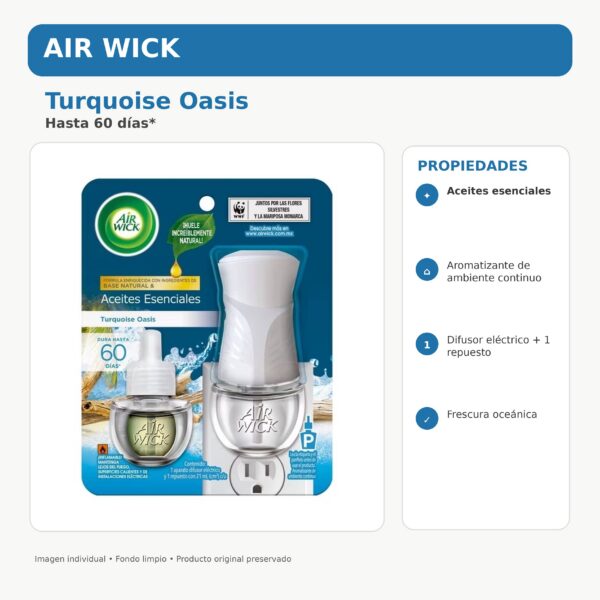 Ambientador Electrico Air Wick (Equipo y Respuesto)