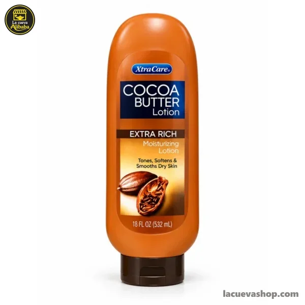 1637.jpg Crema corporal XtraCare 532 ml — aloe vera, vitamina E, cacao o hidratación intensa