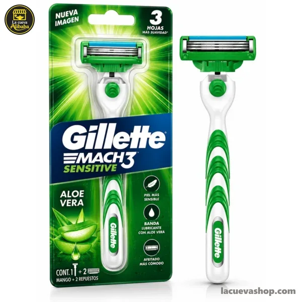 1657.jpg Máquina de afeitar Gillette de 3 hojas — +3 o +3 Turbo