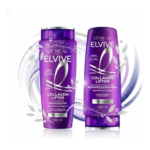Set shampoo y acondicionador L'Oréal Elvive 680 ml