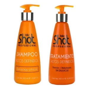 Set Shampoo y Tratamiento Shot Rizos 300 ml