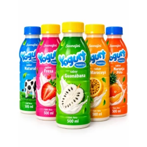 Yogurt Gustatini 1 litro — fresa, natural, plátano o guanábana