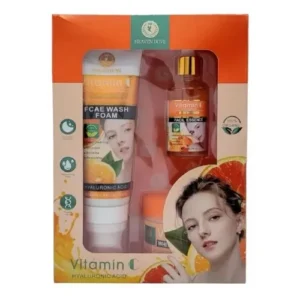 Set de cuidado facial Heaven Dove con vitamina C — 3 piezas
