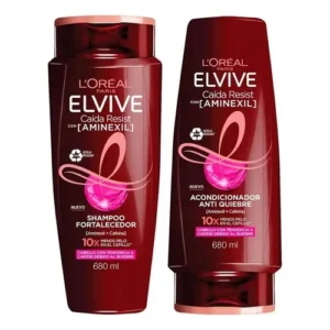 Set shampoo y acondicionador L'Oréal contra la caída 680 ml