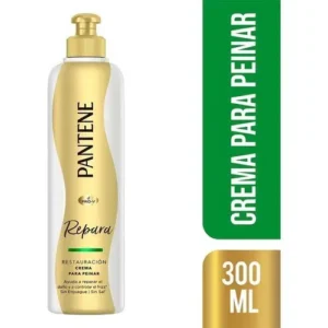Crema para peinar Pantene Repara 300 ml — sin enjuague