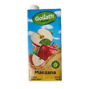 ?????????????????????????????????????????????????????????? Jugo Goliath en caja 946 ml — mango, manzana o melocotón