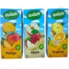 Jugo Goliath en caja 946 ml — mango, manzana o melocotón