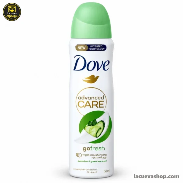Desodorante en Spray DOVE Pepino 150ml