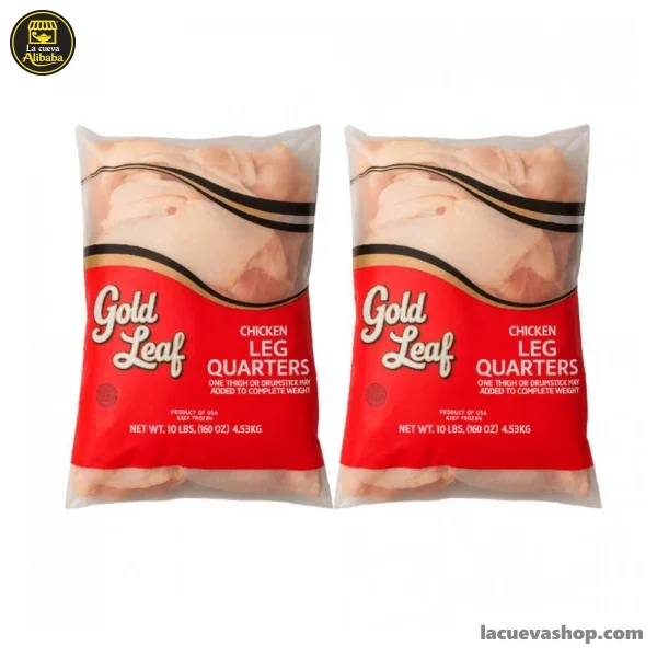 Paquete de Contra-muslo de Pollo Gold Leaf 10Lb