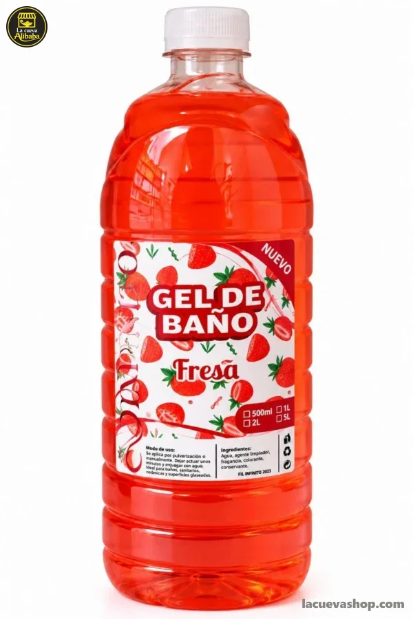 Gel de Baño INFINITO Fresa 1Lt