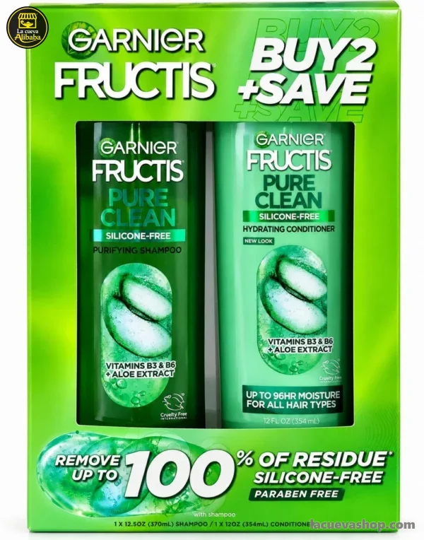 Set Shampoo y Acondicionador GARNIER 354ml